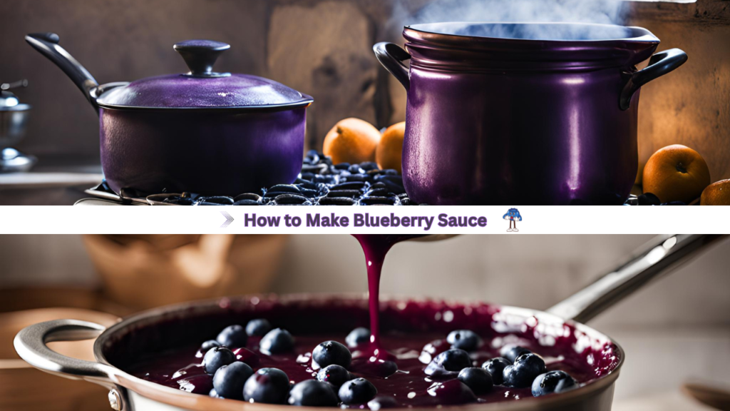 How to make Blueberry Sauce Recipe